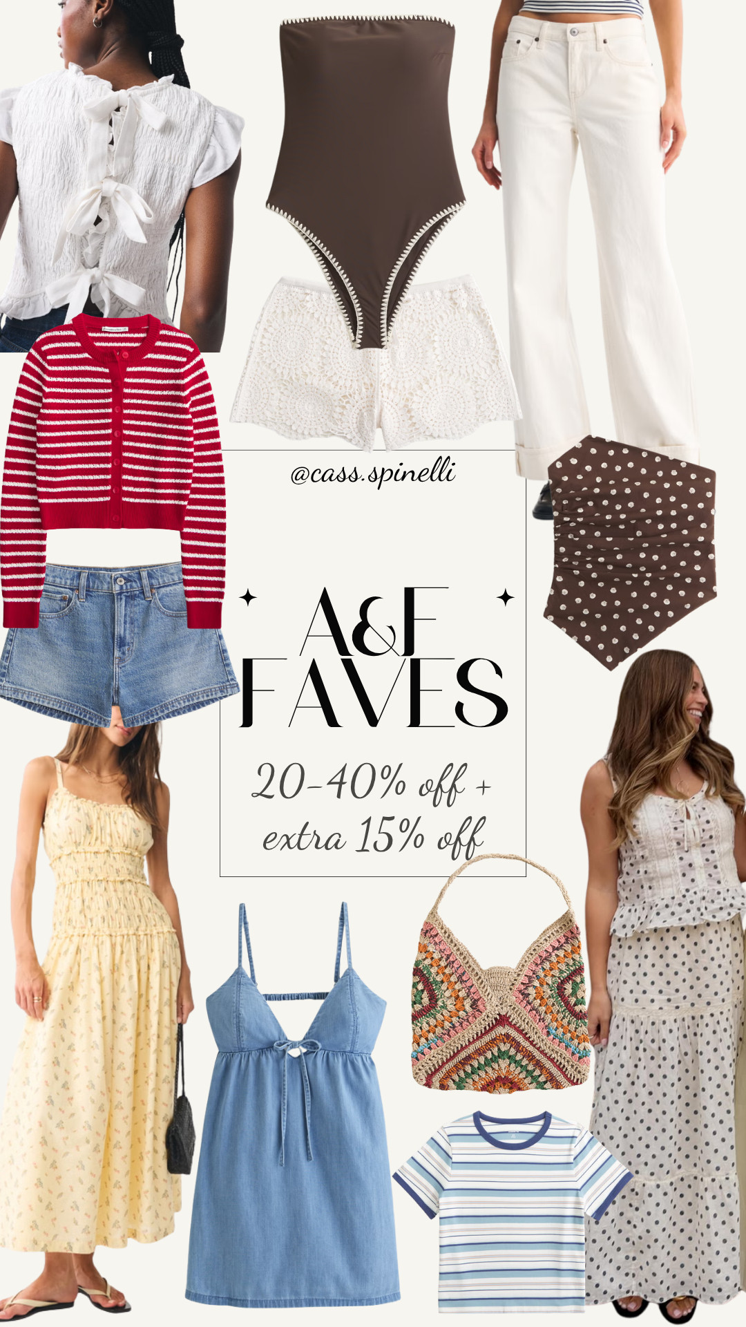 Abercrombie favorites on sale! use code SPRINGAF for an extra 15% off! 

 #LTKootd #LTKSeasonal #LTKSaleAlert