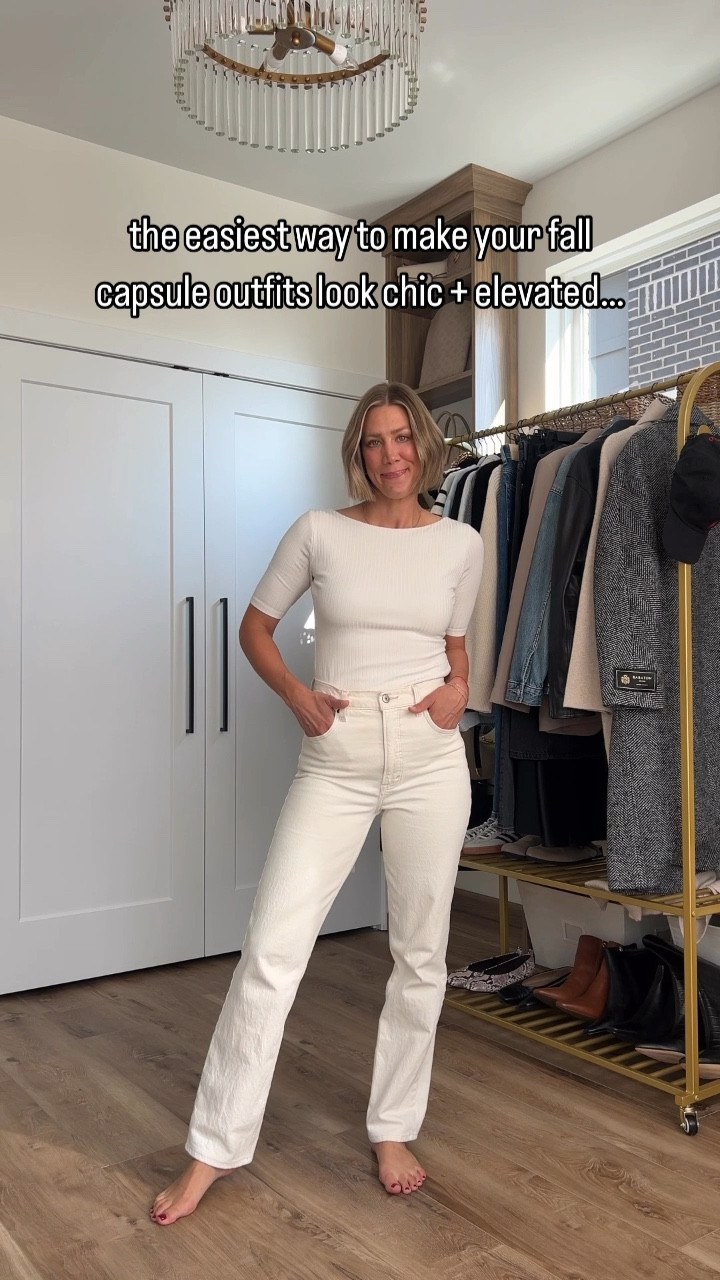 Fall Capsule: White Jeans Outfits

#LTKSaleAlert #LTKFindsUnder100 #LTKFindsUnder50