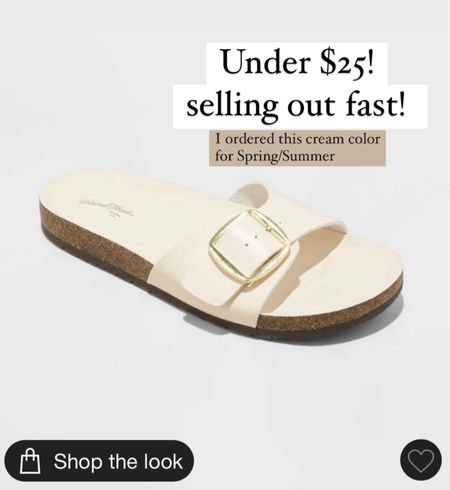 Target sandals, Birkenstock look alike, slide sandals, New Target finds, Target style 

#LTKSeasonal #LTKfindsunder50 #LTKshoecrush