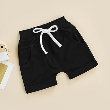 Toddler Baby Boy Shorts Summer Checkerboard Plaid Print Cotton Shorts Casual Elastic Waist Jogger Sh | Amazon (US)