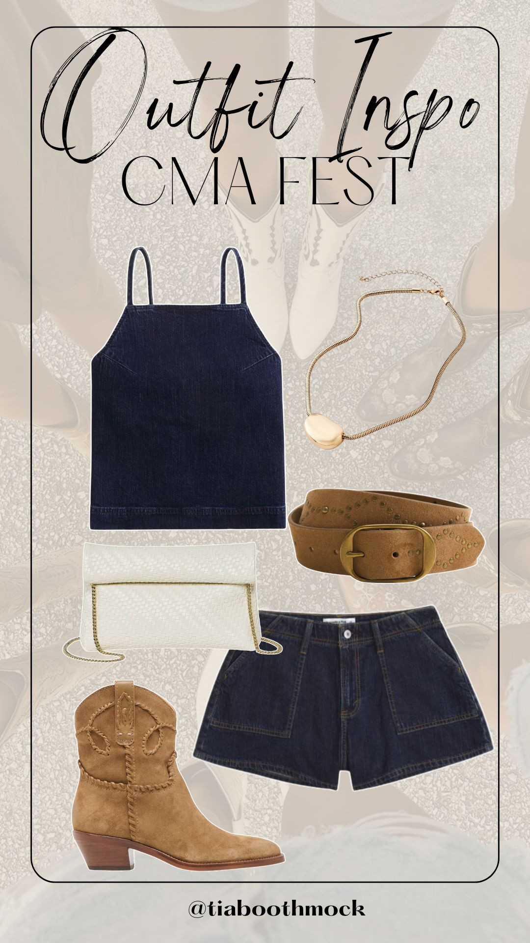 You can never go wrong with a classic denim-on-denim inspired look from @abercrombie for CMA Fest! Comfortable, cute and easy to wear all day 🤍

#LTKgrwm #LTKootd #LTKSeasonal