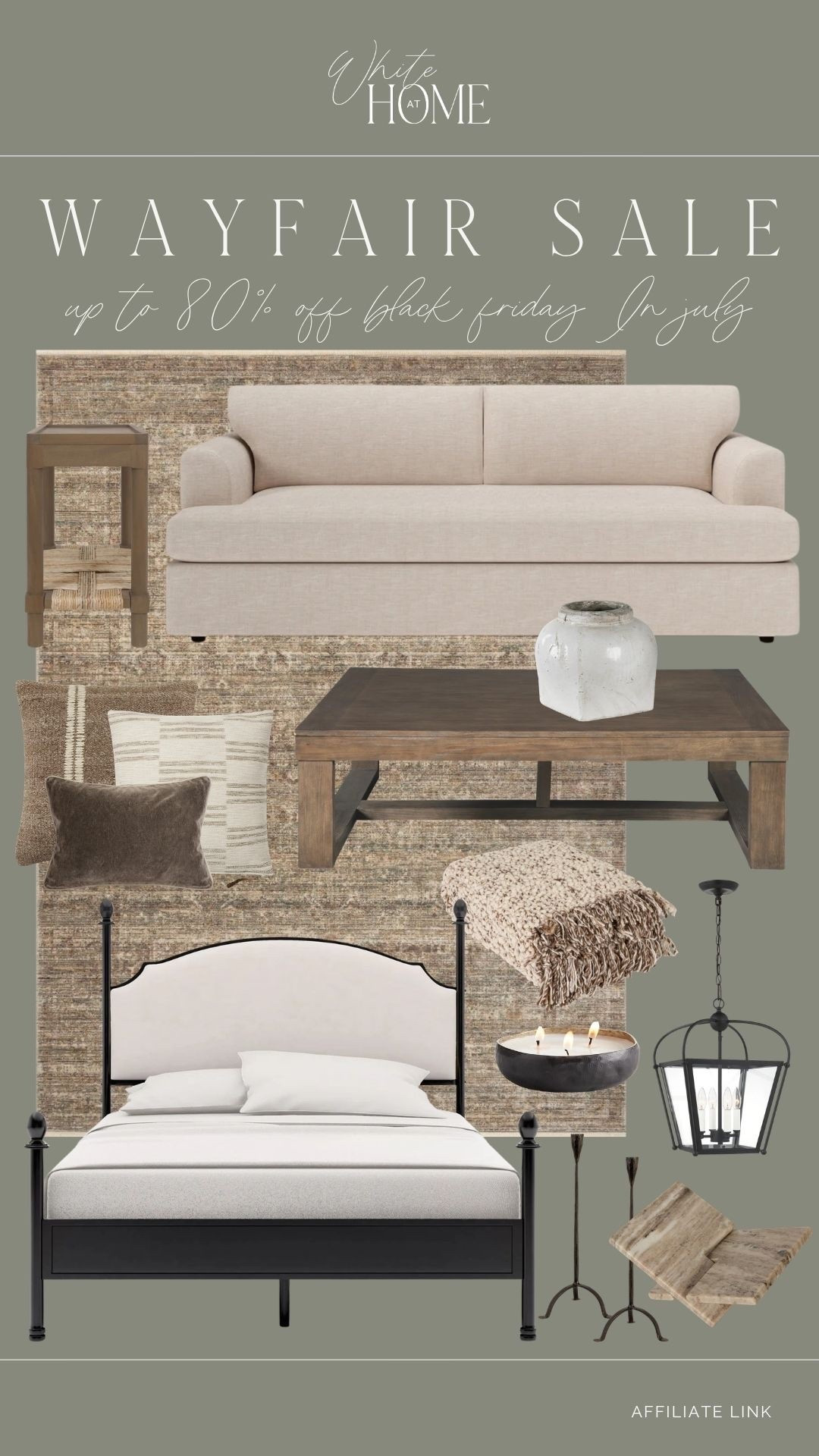 Wayfair’s Black Friday in July sale is here! Save up to 80% off across their site plus get FREE shipping on everything!! The perfect time to replace any of those older existing items, or if you have been eyeing a certain piece, now is your chance!

#LTKHome #LTKSaleAlert