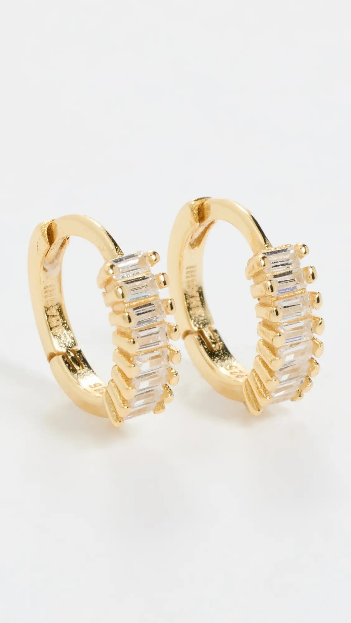 SHASHI Teagan Huggie Earrings | Shopbop | Shopbop