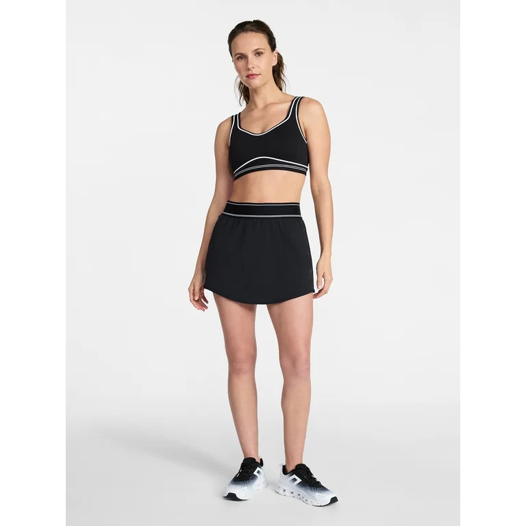 Avia Women's Curved Hem Skort, Sizes XS-4X | Walmart (US)