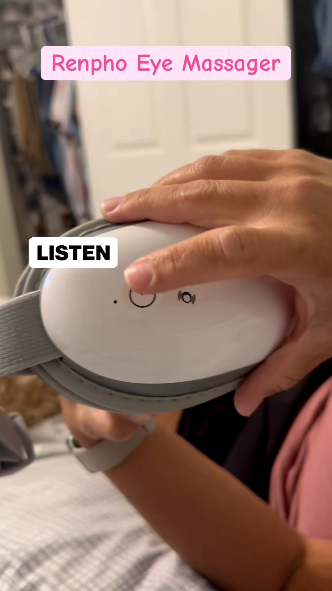 This eye massager is a life saver for nights like this.  Headache and so tired.  Just a minute to relax.  

#LTKU #LTKFamily #LTKHome