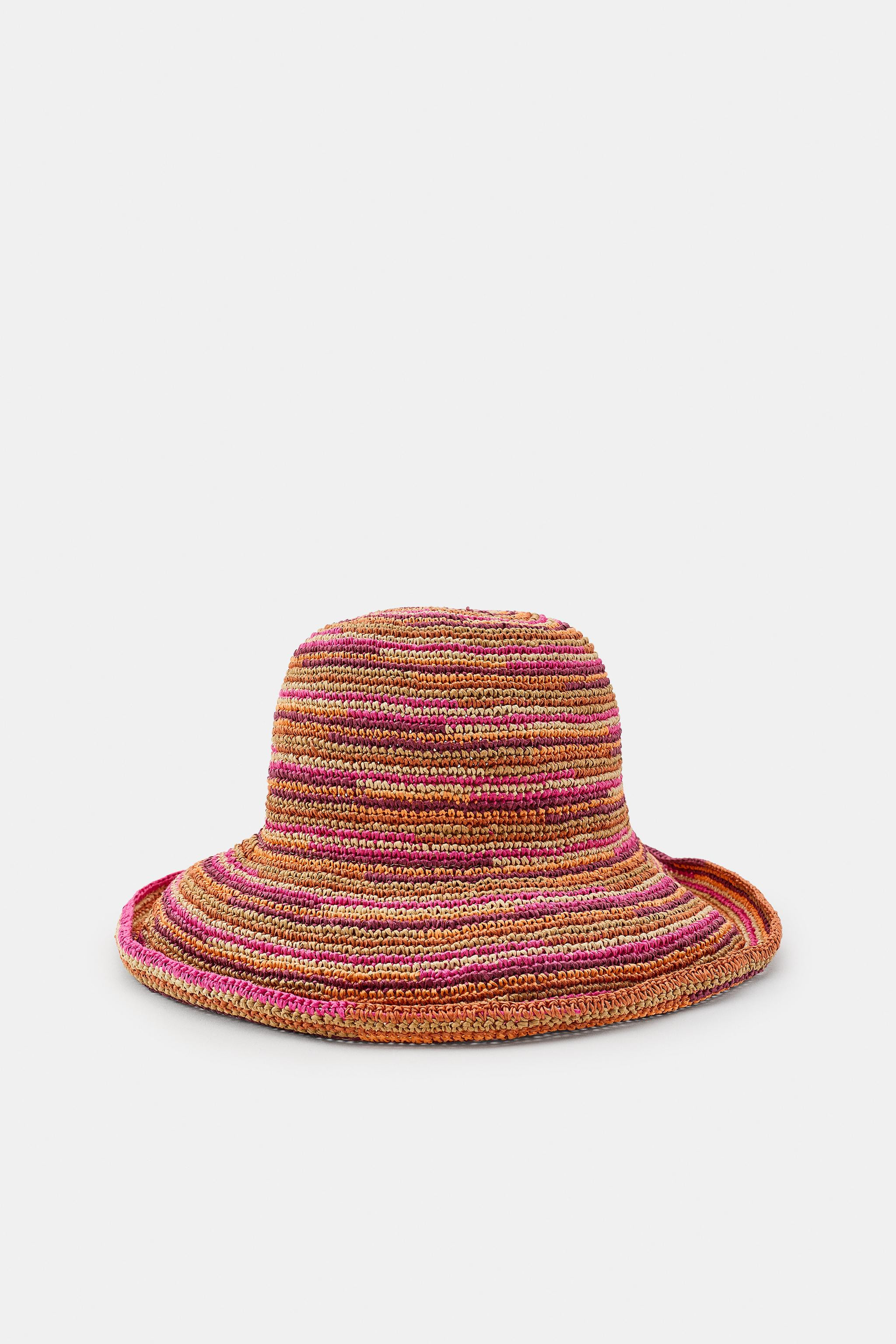COMBINED WOVEN HAT | Zara Canada