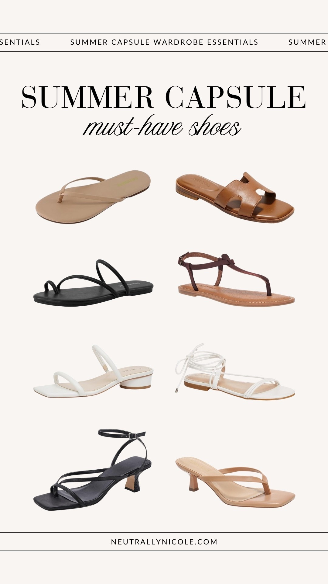 summer sandals & shoes: summer capsule wardrobe essentials, summer capsule wardrobe staples, summer wardrobe essentials, summer wardrobe staples, summer closet staples, summer closet essentials, summer essentials, summer staples, summer basics, summer style, summer fashion, summer clothes, summer outfits, casual summer outfits, summer looks, staple wardrobe pieces, minimalist wardrobe, neutral style, neutral fashion, neutral outfits

#LTKSaleAlert #LTKShoeCrush #LTKStyleTip #LTKFindsUnder50 #LTKFindsUnder100 #LTKTravel #LTKSeasonal #LTKSummerEdit