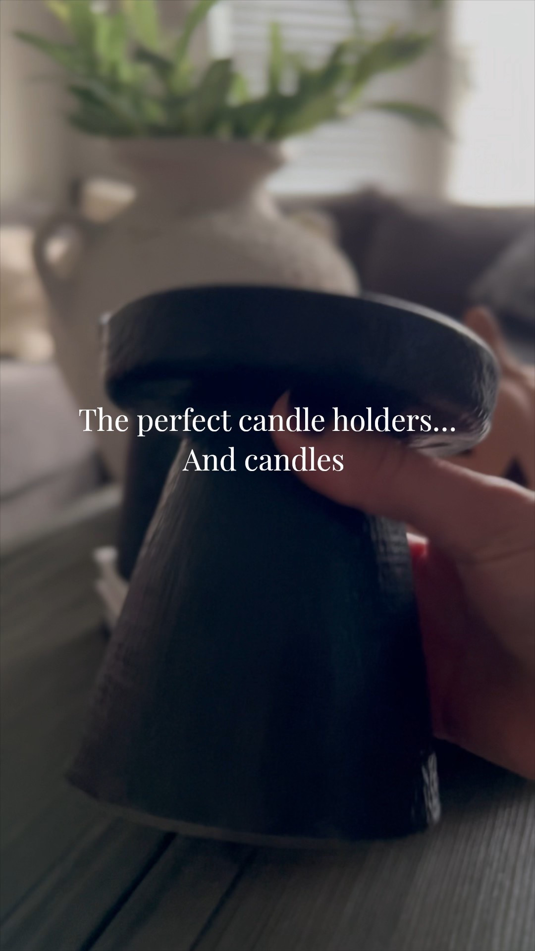 The ultimate candle combo ✨ 

These holders work with BOTH taper and pillar candles (no more choosing!) and I’m pairing them with the most realistic battery-operated flickering candles—perfect for cozy nights and the holiday season ahead 🎄🕯️

#candledecor #holidaydecorideas #cozyhomevibes #homedecorfavorites #fallandholidaydecor #batterycandles #tablescapestyling #neutralhomedecor #tapercandles #pillarcandles #homedecorfinds #amazonhomefinds #decorinspo

#LTKHalloween #LTKHome #LTKSeasonal