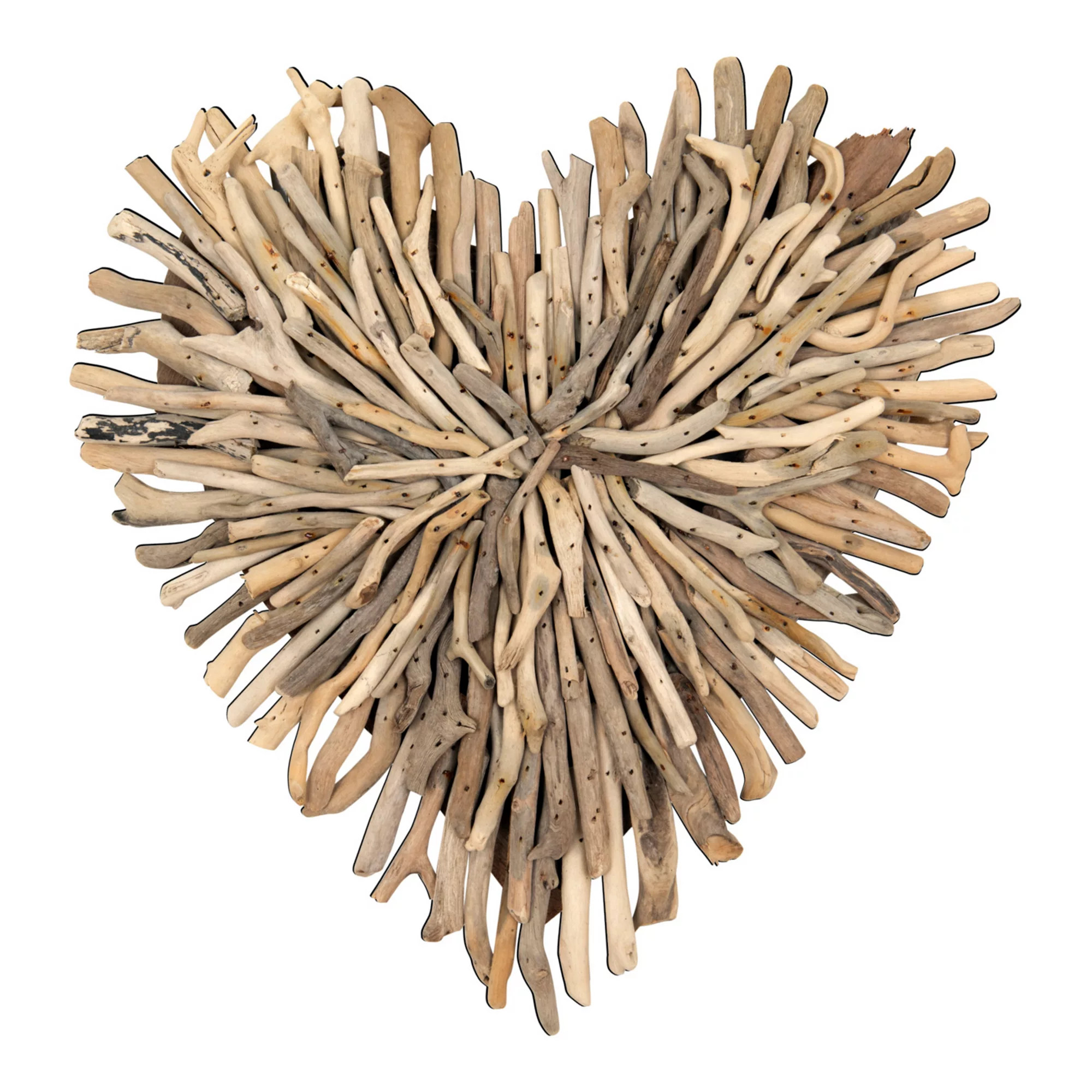 Storied Home Driftwood Heart Shaped Wall Decor | Kohl's