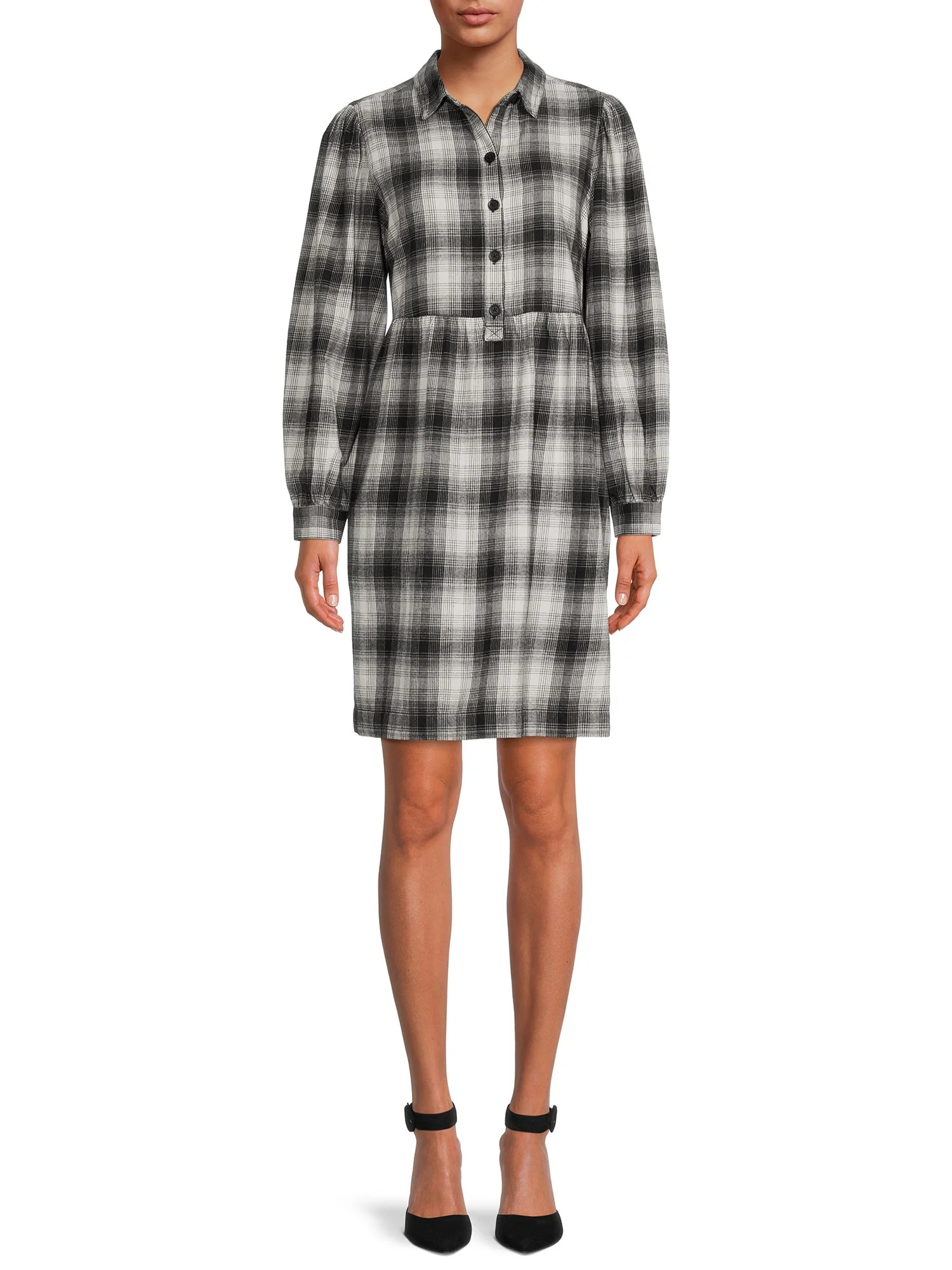 BeachLunchLounge Josepphine Smocked Babydoll Dress, Womens - Walmart.com | Walmart (US)