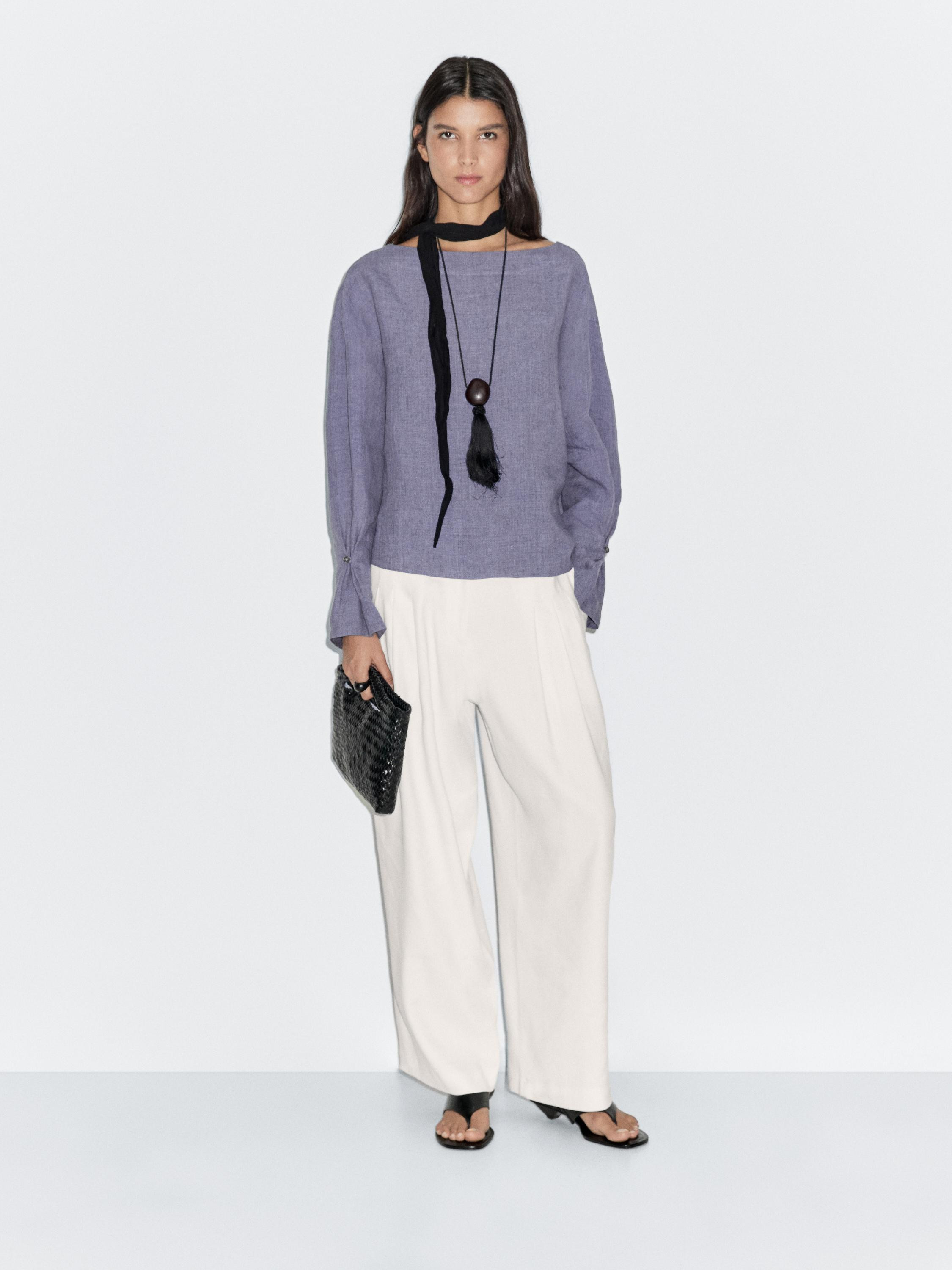 Wooden tassel pendant · Black · Accessories | Massimo Dutti | Massimo Dutti UK