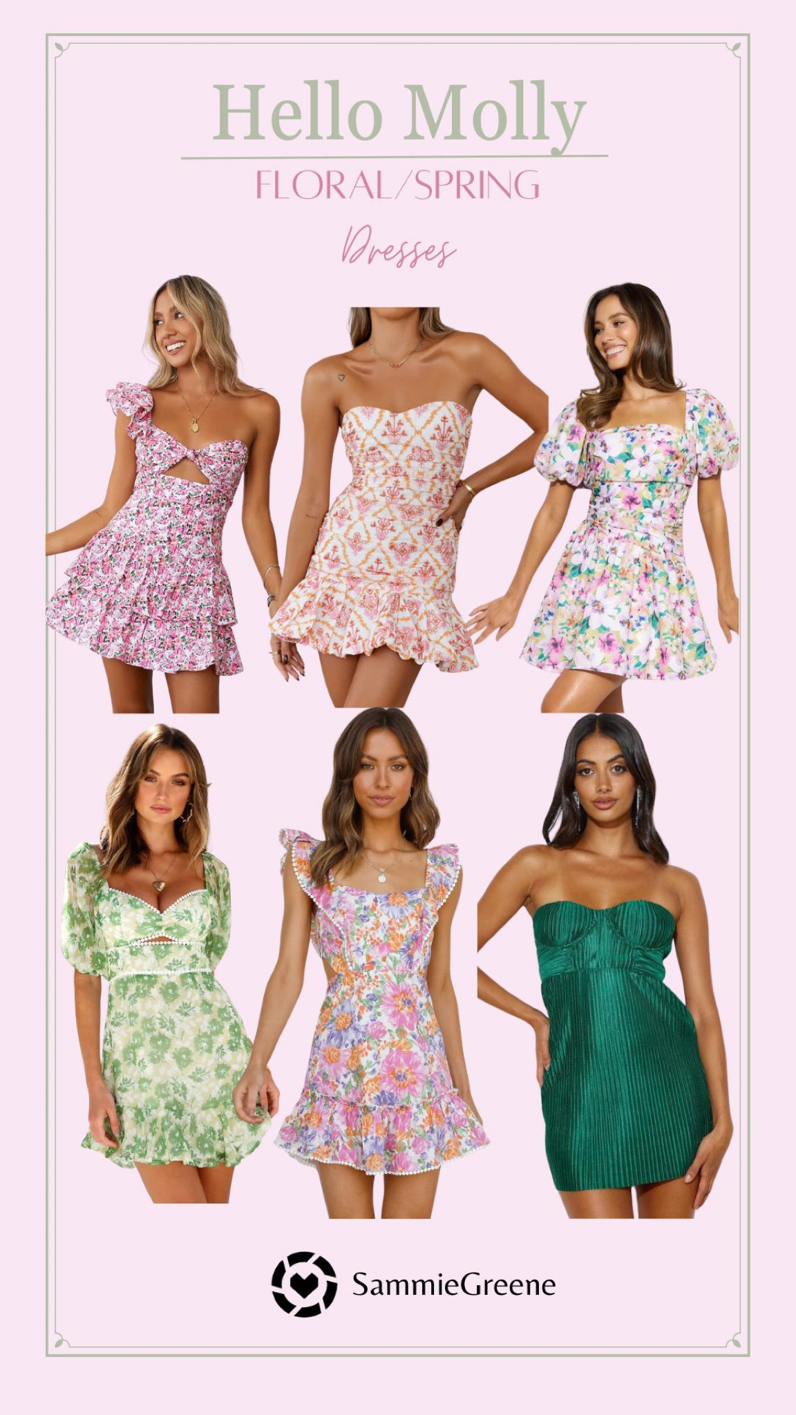 HELLO MOLLY SPRING/FLORAL DRESS

#LTKsalealert #LTKbeauty #LTKhome