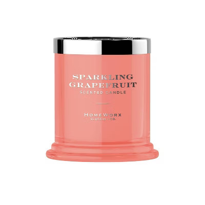 HomeWorx Sparkling Grapefruit 8oz Candle | Target