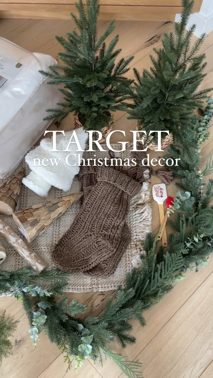 HOLIDAY \ new Christmas decor from target!! Let the decorating begin!🌲✨

#LTKhome #LTKHoliday #LTKVideo