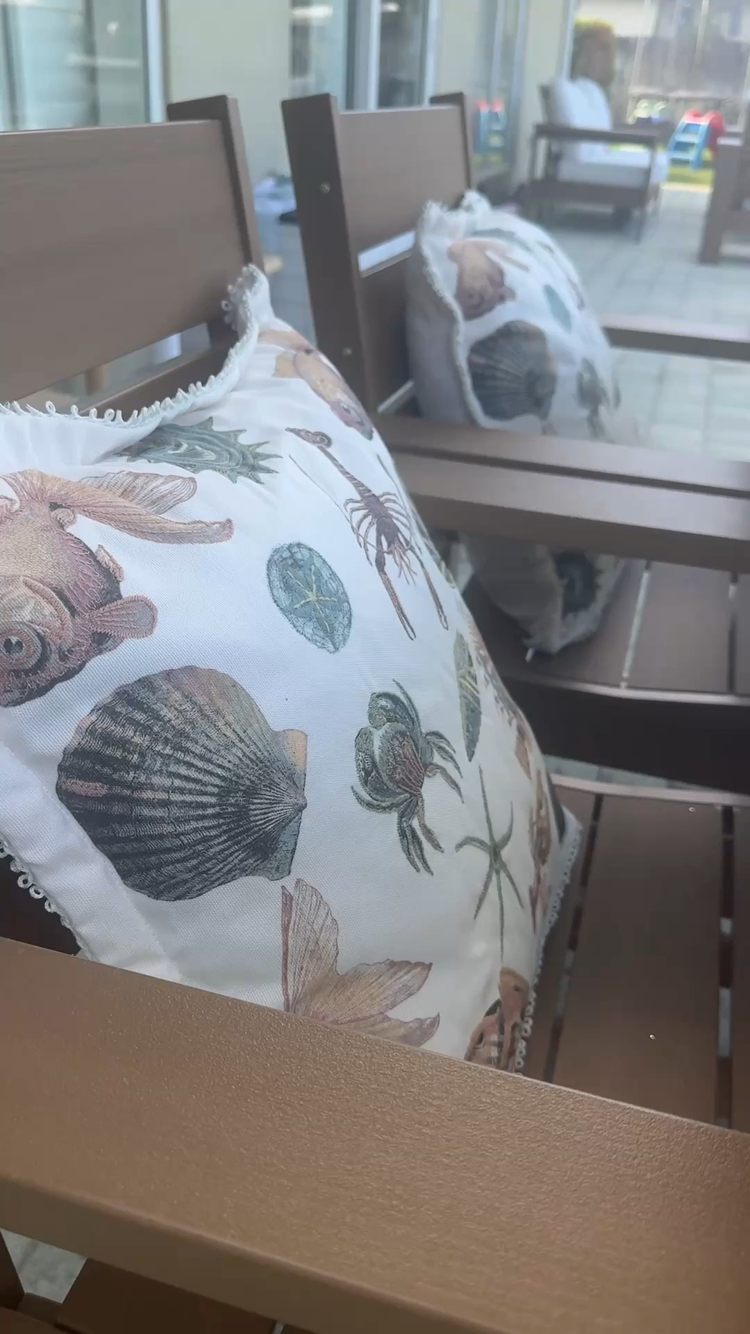 The CUTEST outdoor pillows and umbrella

#LTKSeasonal #LTKmomlife #LTKHome
