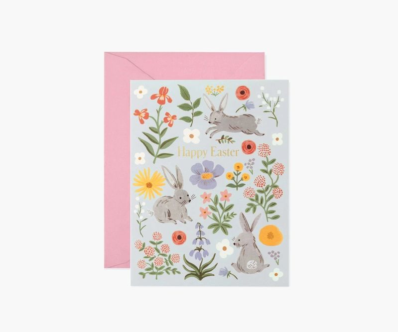 Easter Bunny Fields Easter Card | Rifle Paper Co. | Rifle Paper Co.