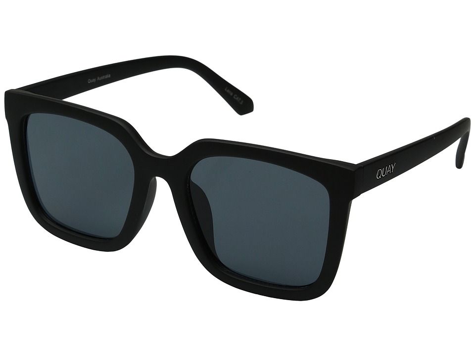 QUAY AUSTRALIA - Genesis (Black/Smoke) Fashion Sunglasses | Zappos