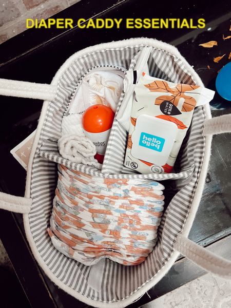 Diaper caddy essentials! Diaper caddy for bedroom. What to keep in diaper caddy. Baby essentials. 

#LTKbaby