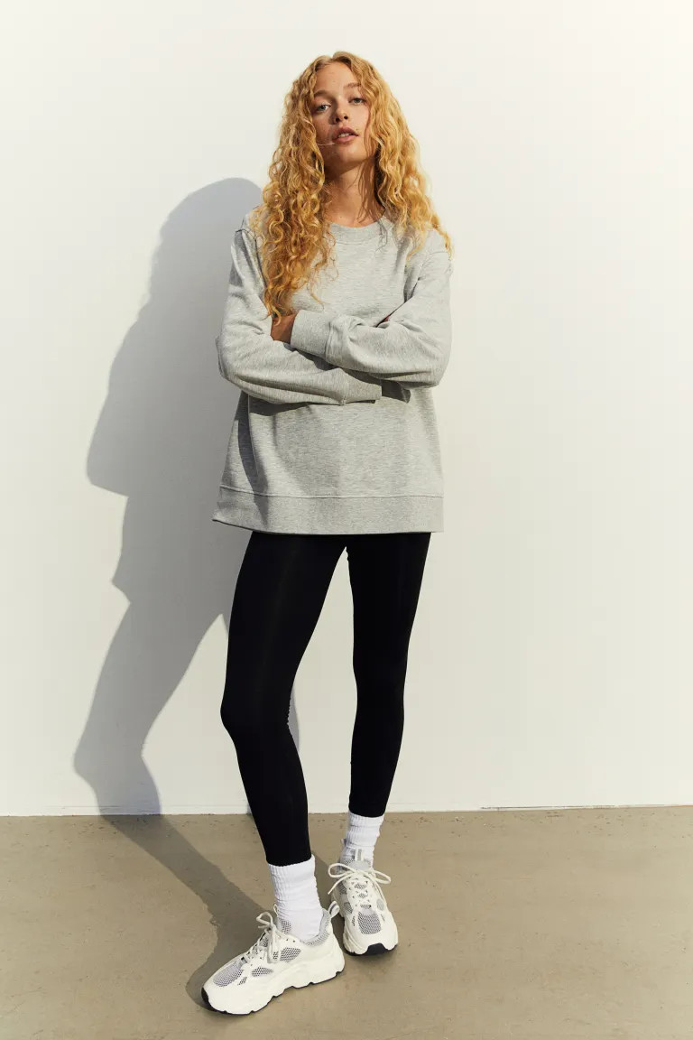 MAMA Before & After Maternity/Nursing Sweatshirt - White/striped - Ladies | H&M US | H&M (US + CA)