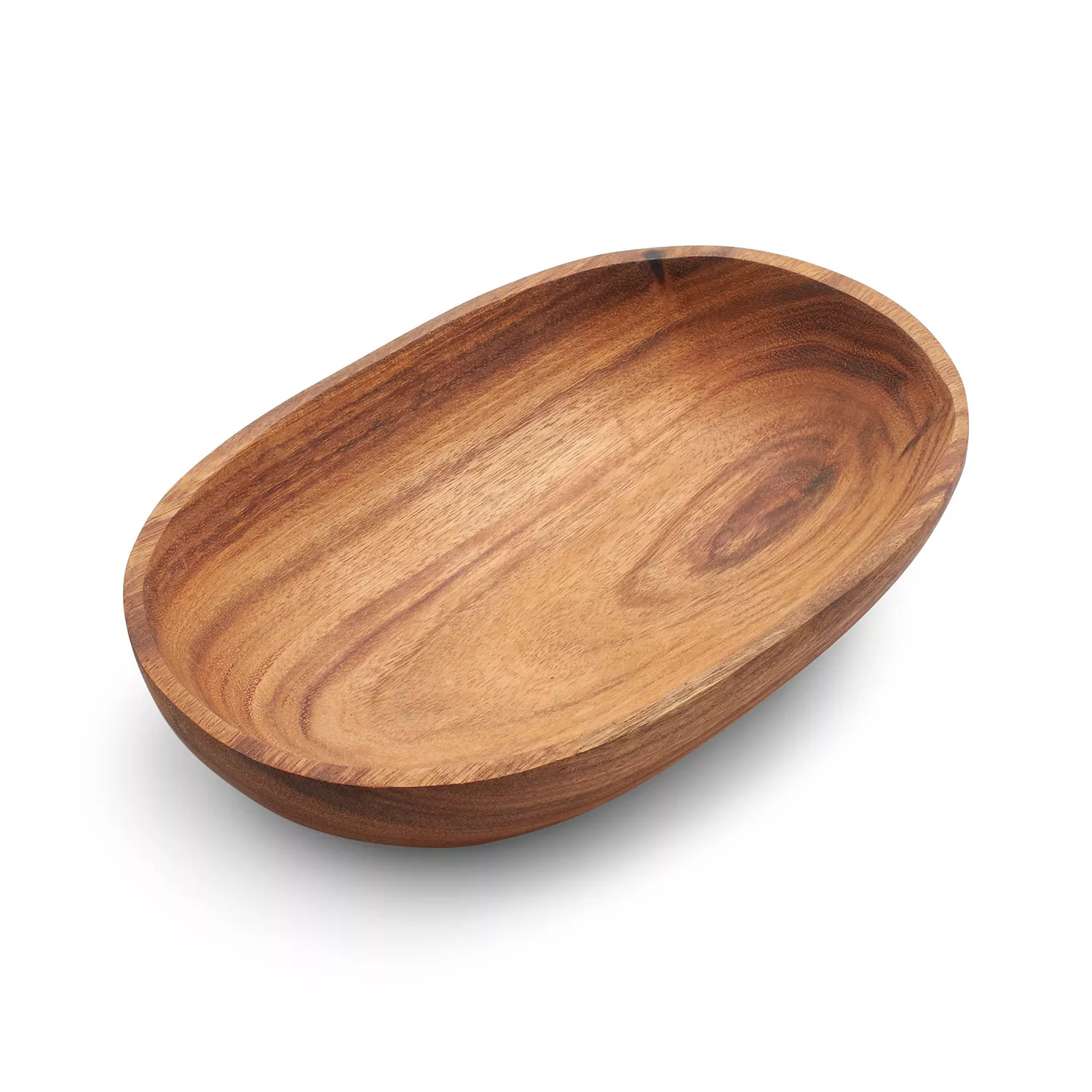 Sur La Table Acacia Oval Serving Bowl | Sur La Table