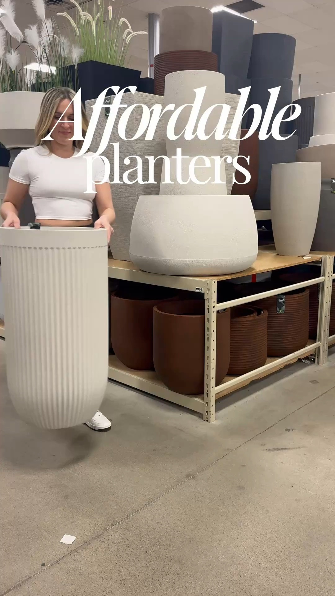 Large affordable planters 

#LTKHome #LTKSeasonal #LTKSaleAlert