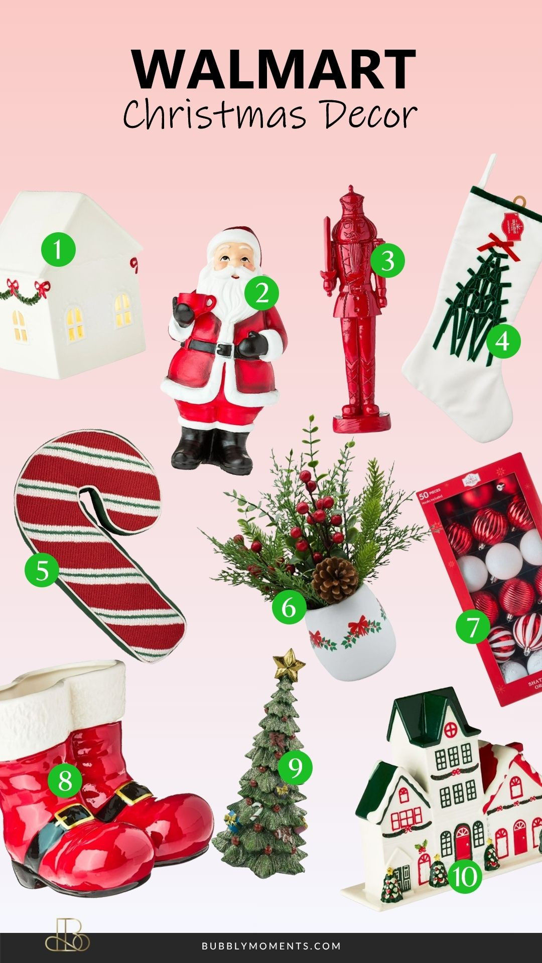 Transform your home into a cozy Christmas wonderland with these beautiful holiday décor finds from Walmart! 🎄✨ Whether you’re refreshing your living room, adding festive touches to the dining area, or creating a magical entryway, these pieces will help you set the perfect holiday vibe. I love how easy it is to mix and match styles—classic red and green, neutral winter whites, modern glam, or rustic farmhouse. From ornaments and garlands to wreaths, tabletop accents, and holiday lighting, these picks make decorating so fun and effortless. If you’re looking for inspiration for your tree, mantel, or shelves, save this post to come back to when you’re ready to style your space. 🎁✨
#LTKHome #LTKHoliday #LTKStyleTip #ChristmasDecor #HolidayHomeDecor #ChristmasInspo #HolidayInspiration #ChristmasStyle #FestiveFinds #HolidayHome #WalmartFinds #WalmartHome #ChristmasVibes #HolidayAesthetic #WinterDecor #HomeDecorInspo #HolidaySeason #DeckTheHalls #ChristmasMagic #CozyHomeDecor 

 