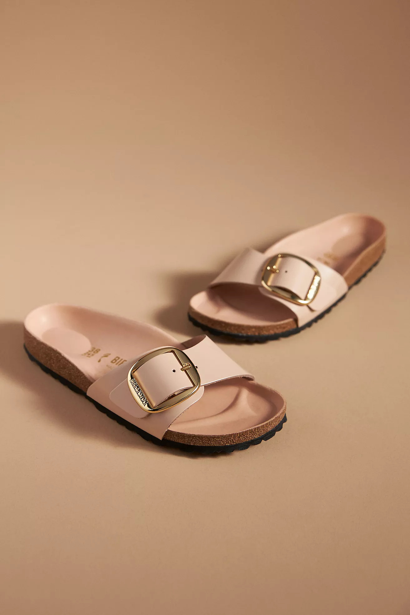 Birkenstock Madrid Big Buckle High Shine Sandals | Anthropologie (US)