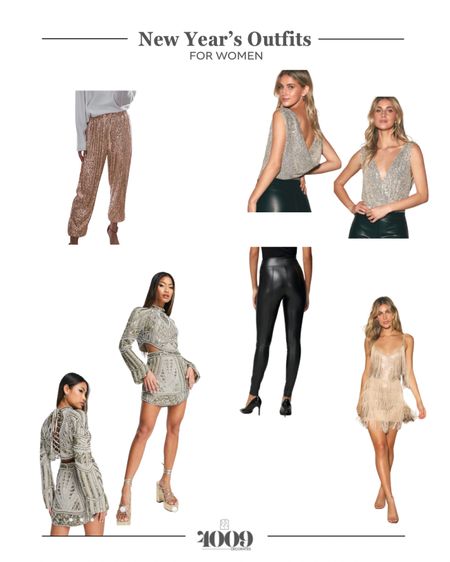 New Year’s outfits

Sequin pants
Faux leather pants
Sequin dress
Sequin too
Sparkle top
Sparkle dress

#LTKSeasonal #LTKstyletip #LTKHoliday