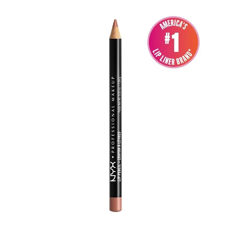 NYX Professional Makeup Slim Lip Pencil, Long-Lasting Creamy Lip Liner, Peekaboo Neutral, 0.035 o... | Walmart (US)