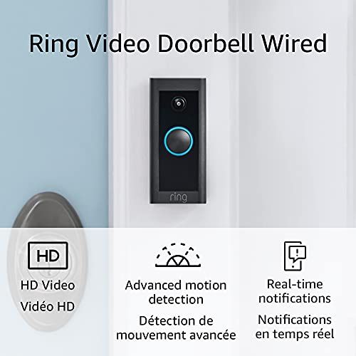 Ring Video Doorbell Wired – Convenient, essential features in a slimmed-down design, pair with ... | Amazon (CA)