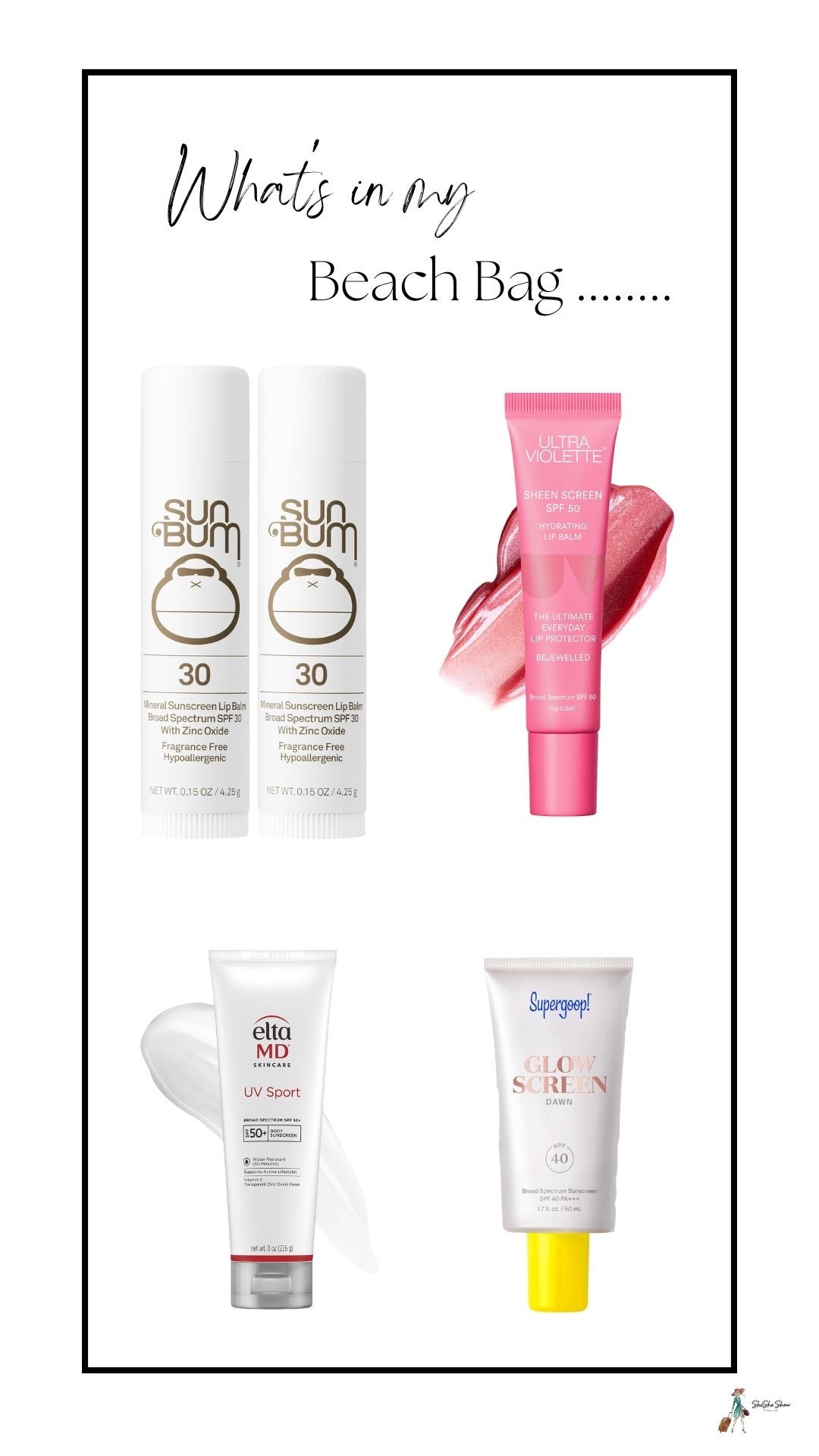 Great sunscreens to take to the pool, lake or the beach
SPF to protect your skin from the sun

#LTKselfcare #LTKOver40 #LTKSwim