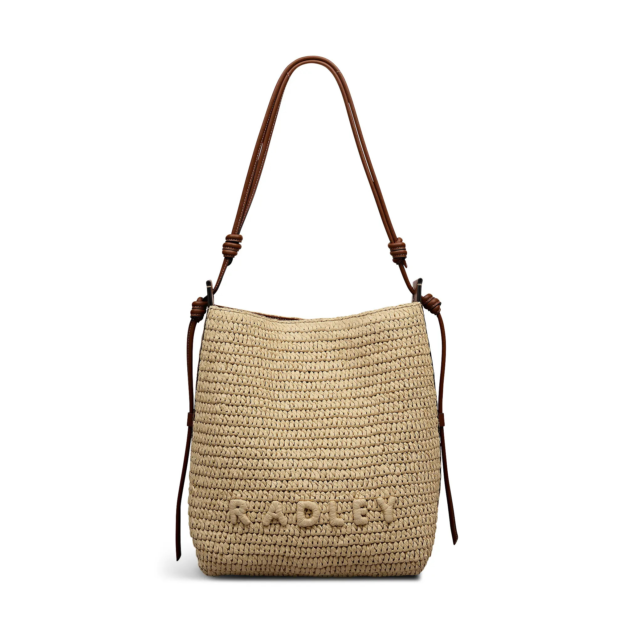 Radley The Camden - Raffia Medium Open Top Shoulder Bag (Women) | Nordstrom | Nordstrom