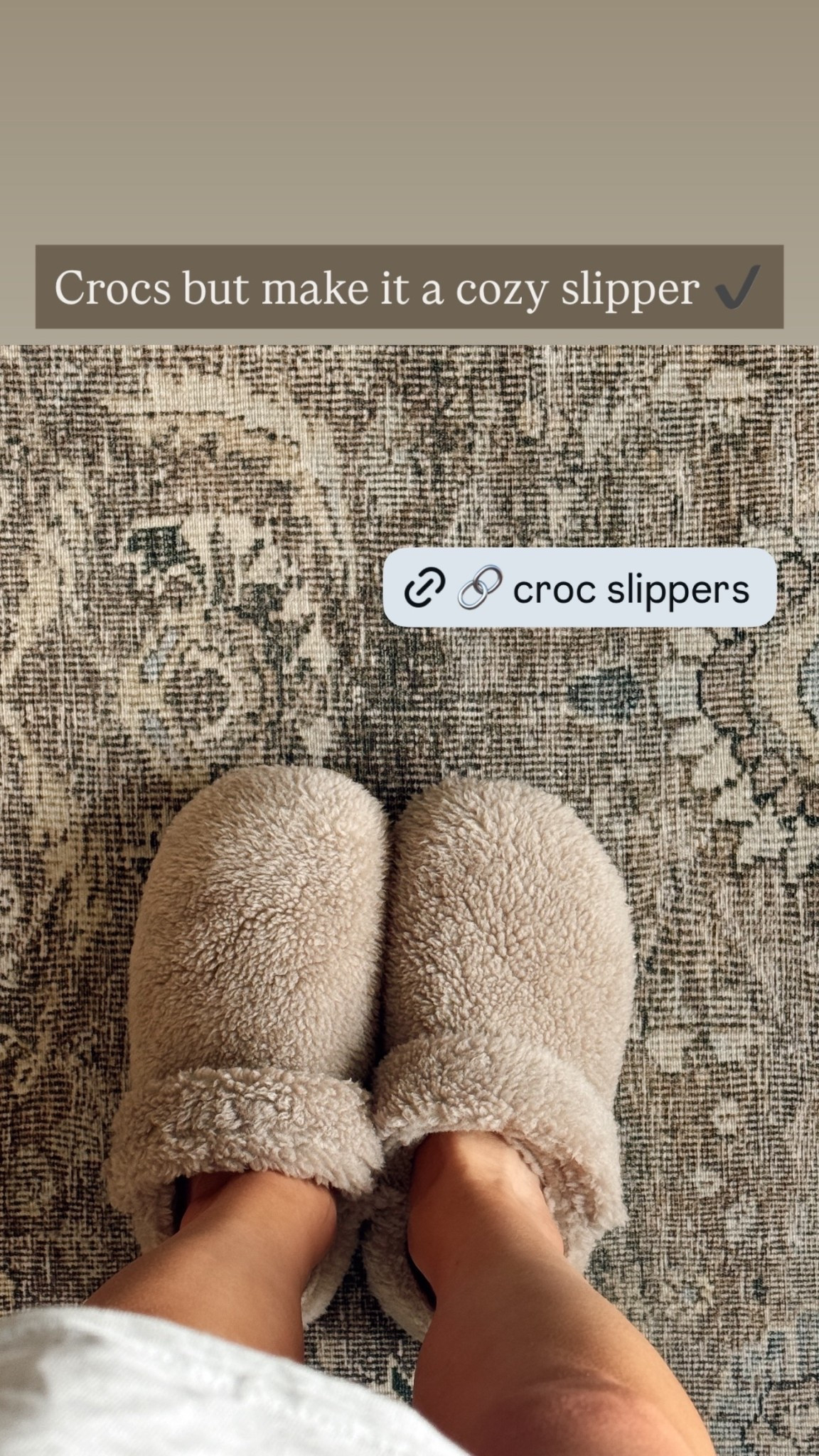 Crocs but make it a cozy slipper ✔️


#LTKmomlife #LTKootd #LTKOver40