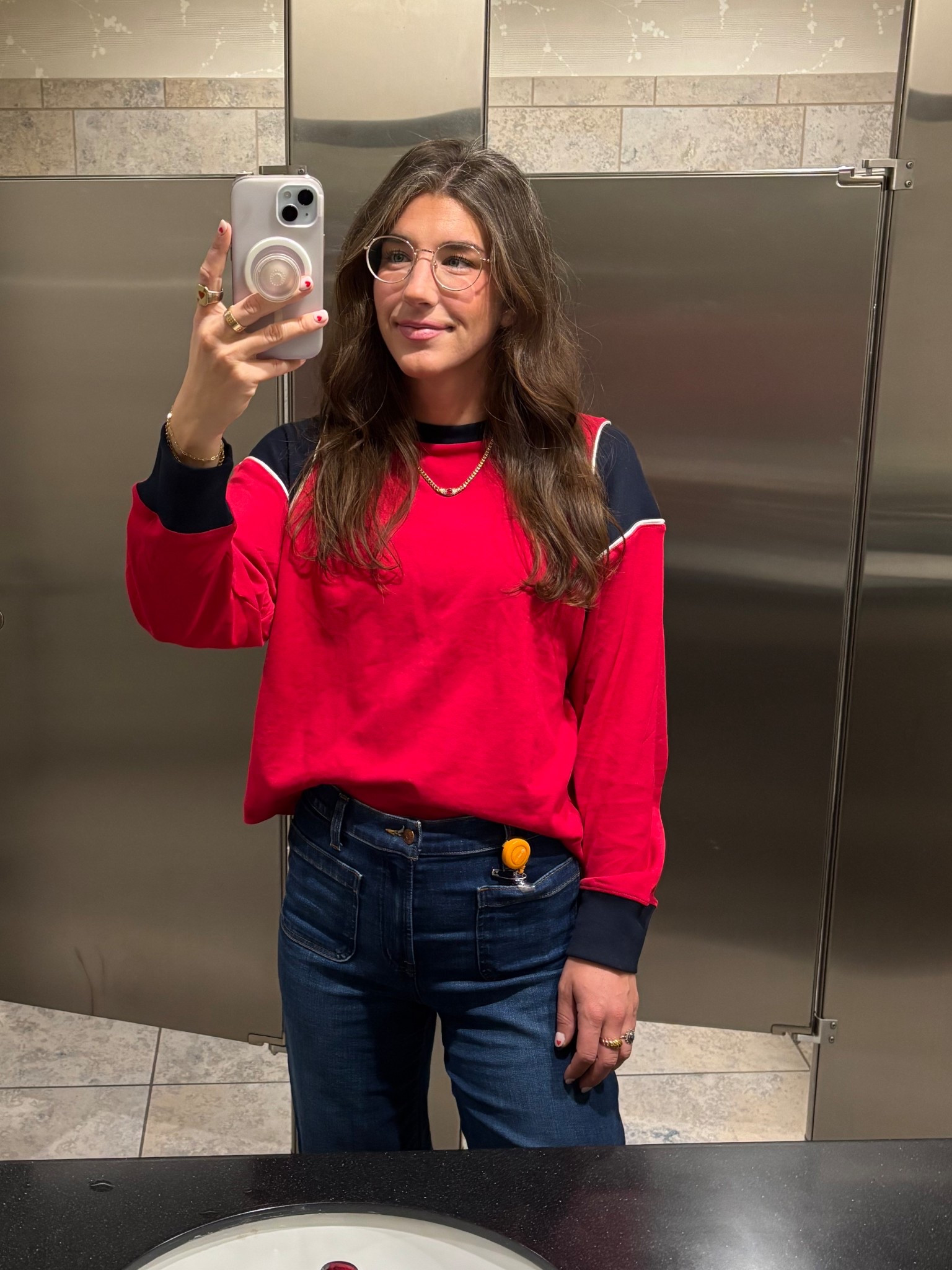 I've been loving this new release from Madewell! A sweatshirt vintage-stule blouse that's perfect for transition weather, a casual shopping trip or even the office  

#LTKWorkwear #LTKSeasonal #LTKdayinmylife