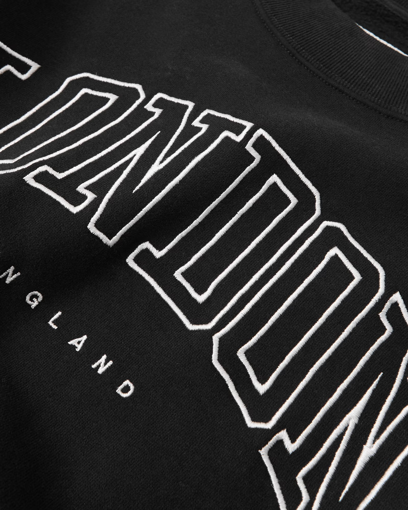 Women's 90s Sharkbite Graphic Crew Sweatshirt | Women's Tops | Abercrombie.com | Abercrombie & Fitch (US)