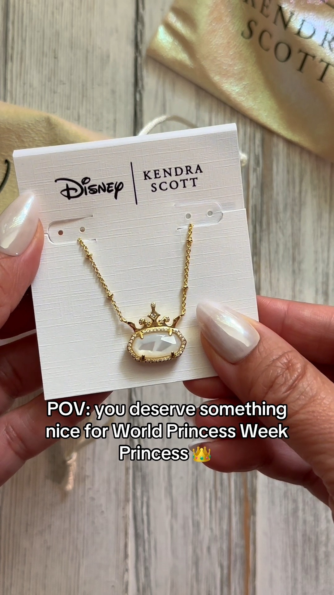👑✨ POV: You deserve something nice for World Princess Week! ✨👑

Unboxing my new Kendra Scott Disney Elisa Princess Short Pendant Necklace and I’m feeling ALL the princess vibes! 💖✨ Each detail is so beautiful and delicate, making it the perfect little piece to celebrate your favorite princess—and yourself! 👸🏼💎

Because sometimes you don’t need a reason to treat yourself… but World Princess Week is a pretty good one! 💕✨

#WorldPrincessWeek #KendraScott #DisneyPrincess #DisneyJewelry #PrincessVibes

#LTKgrwm #LTKootd #LTKdayinmylife