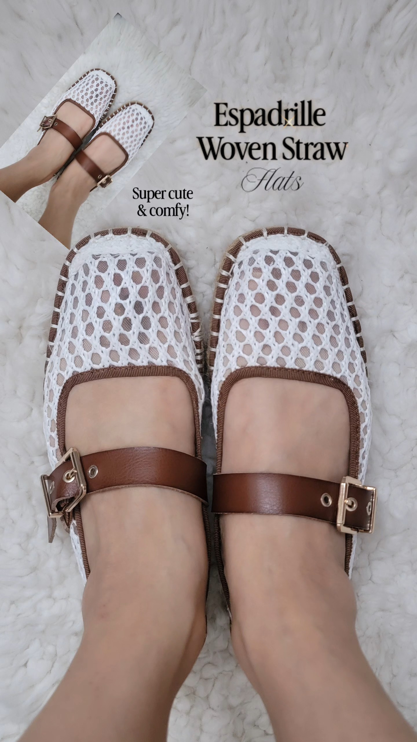 These white woven espadrilles offers you a comfort wear adding a chic look to any outfit for Spring/Summer! For only $26! These are selling out get them before they're gone! ●Size/Talla: 8#liketkit

#LTKSpringSale #LTKootd #LTKSaleAlert