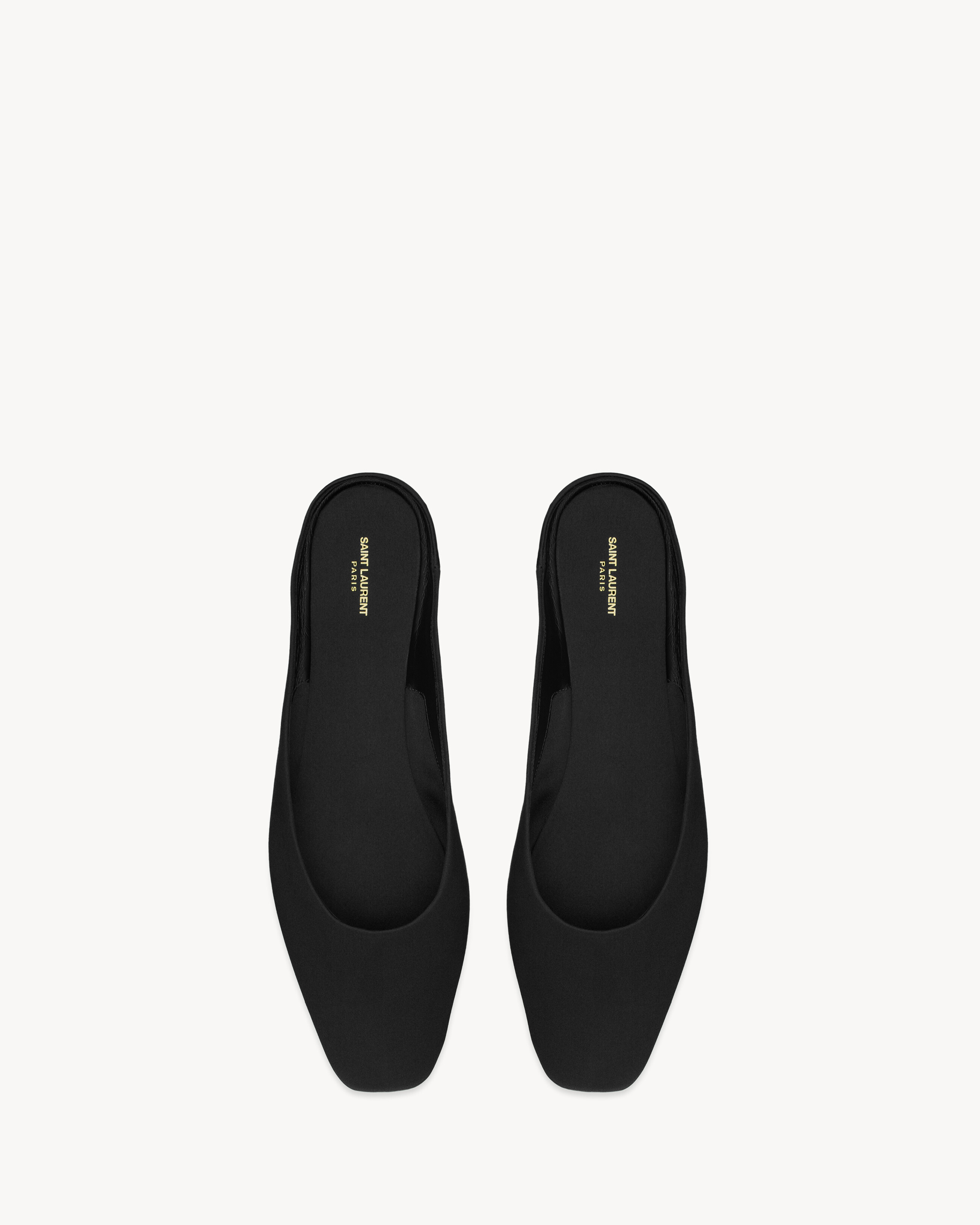 LIDO slip-ons in satin crepe | Saint Laurent Inc. (Global)
