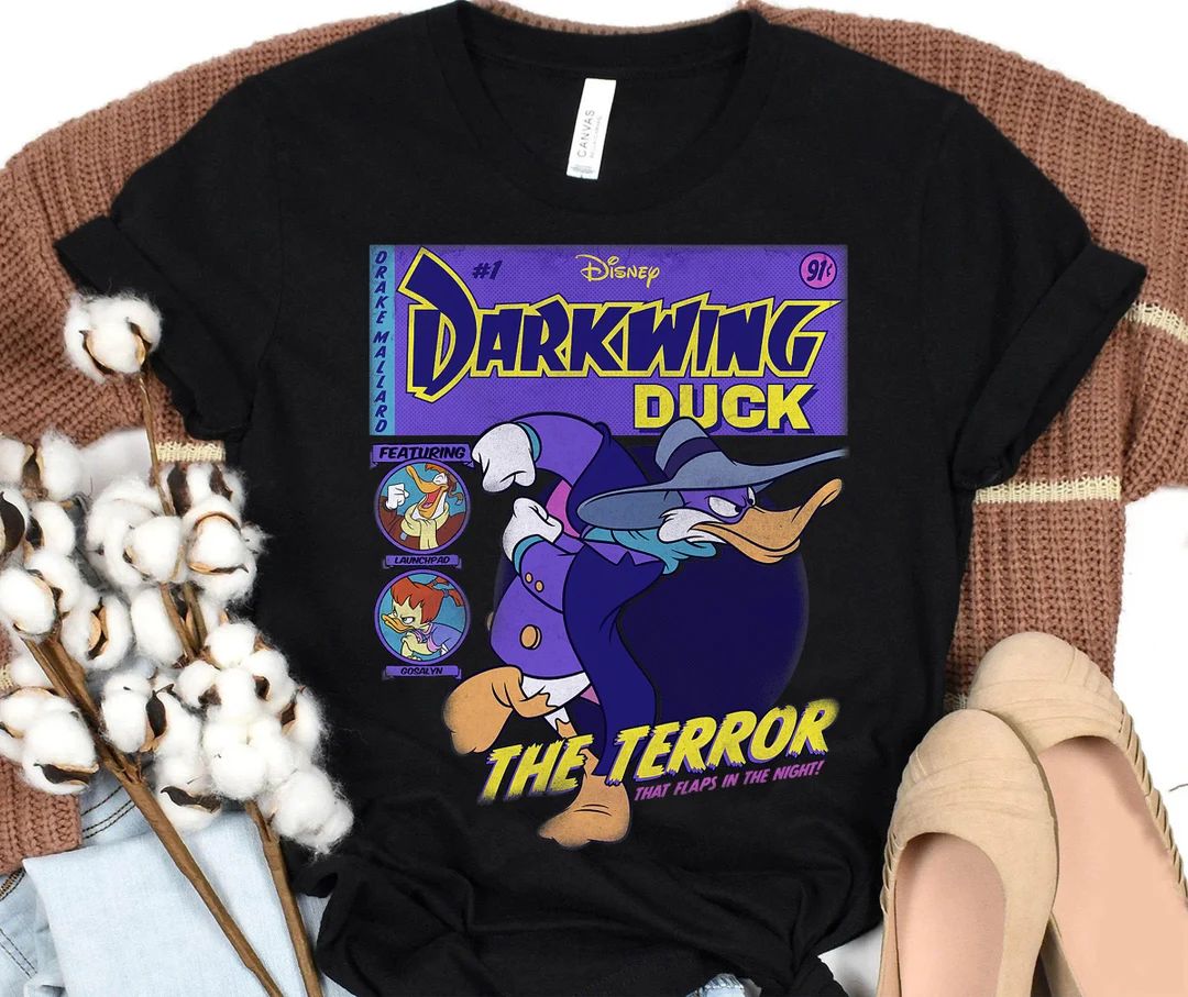 Disney Darkwing Duck Funny the Terror Vintage TV Show Shirt - Etsy | Etsy (US)