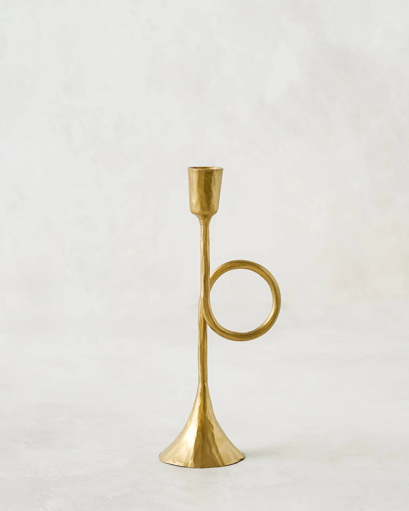 Antique Inspired Trumpet Taper Holder | Magnolia