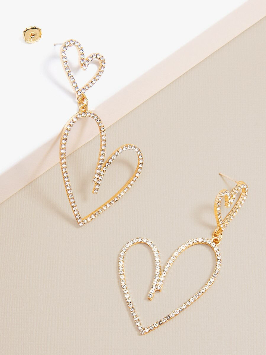 Lovestruck Crystal Drop Earring | ZENZII