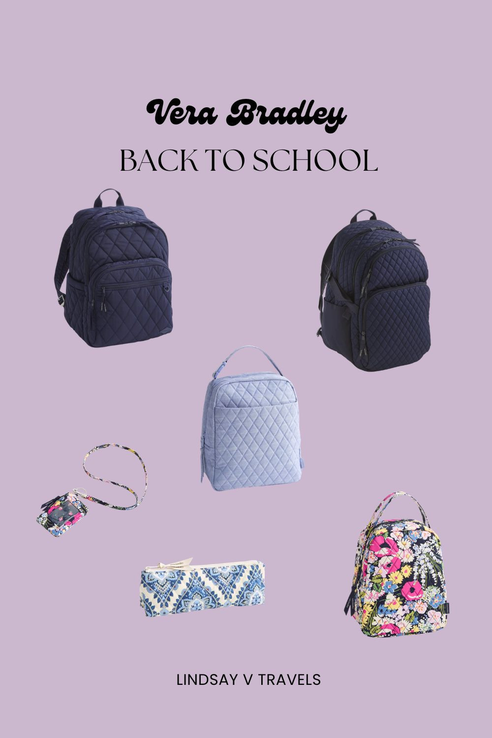 Back-to-school just got a little cuter. Vera Bradley backpacks are perfect for carrying everything you need while adding a pop of color to your everyday look. 

 #LTKSeasonal #LTKSaleAlert #LTKKids