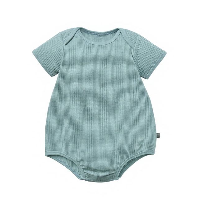 Modern Moments by Gerber Baby Neutral Organic Dumpling Romper, Sizes 0/3 Months - 24 Months | Walmart (US)