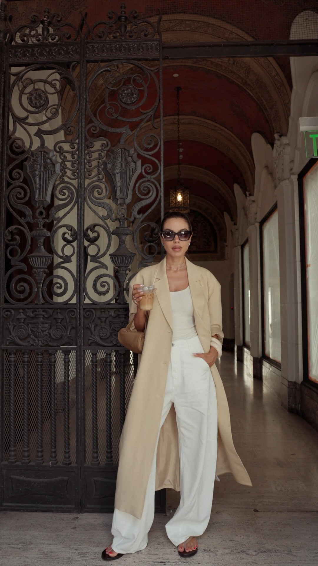 My let’s go get ☕️ outfit … 

& the perfect transitional coat in 🧈 you need in your wardrobe right now… 

#LTKStyleTip #LTKItBag #LTKShoeCrush