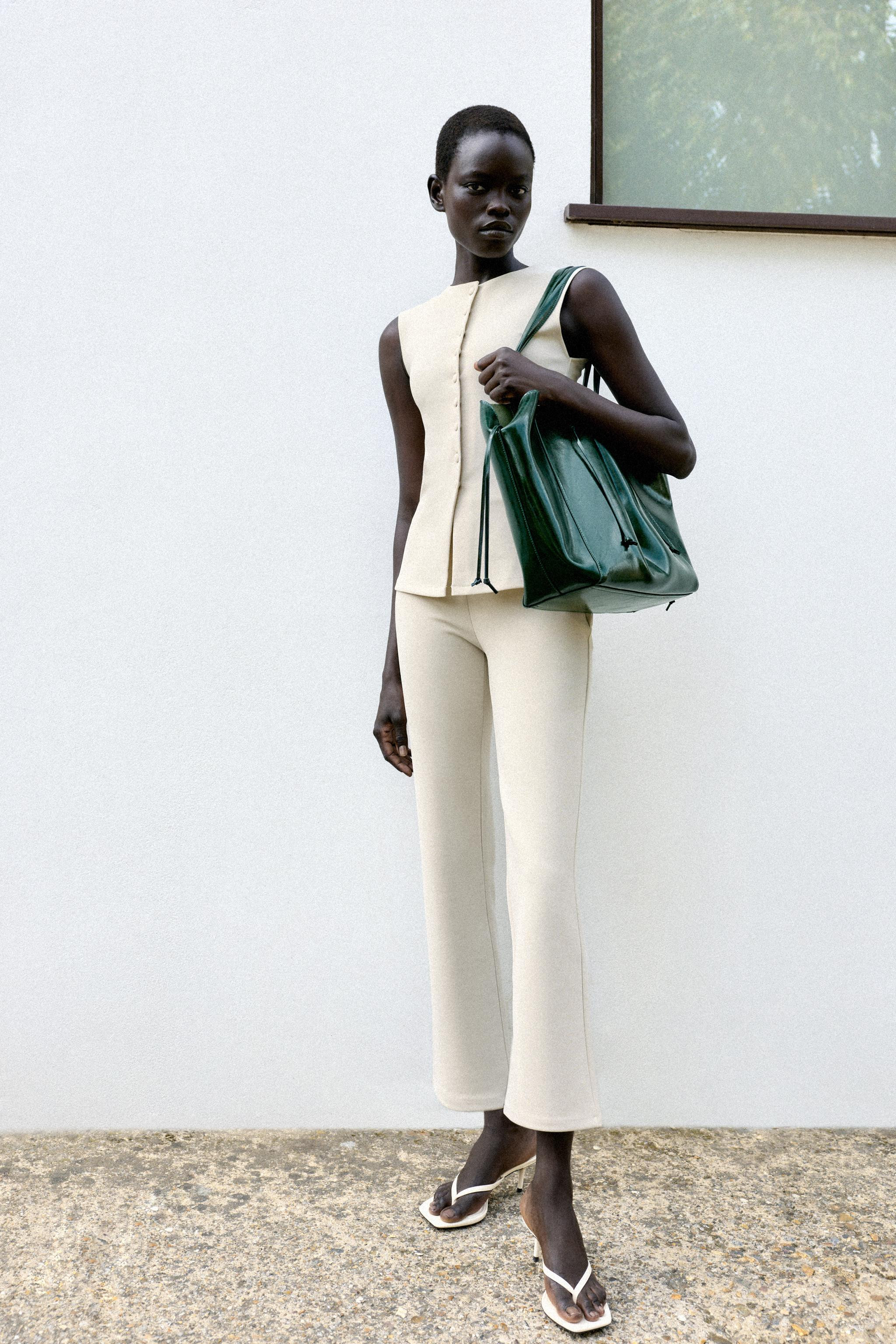 COVERED BUTTON WAISTCOAT | Zara UK