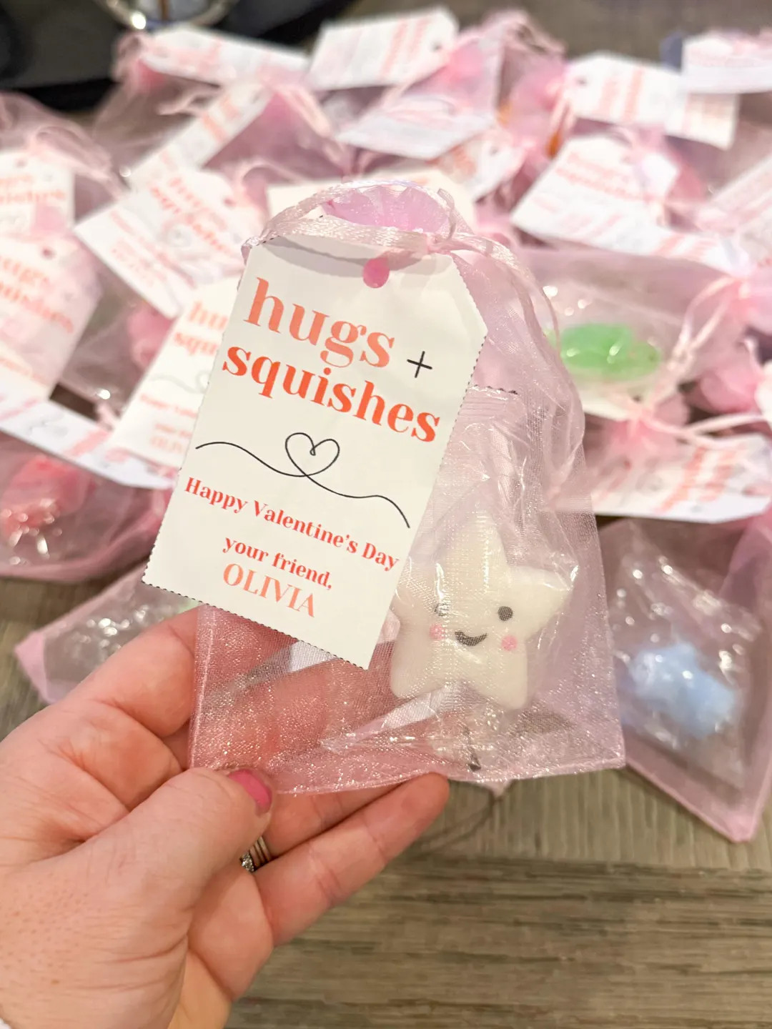 Valentine Squishes Gift Tag | Custom Name Printable (PDF Download) - Etsy | Etsy (US)