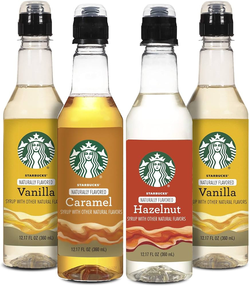 Starbucks Variety Syrup 4pk, Variety Pack | Amazon (US)