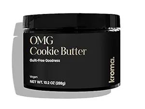 Kroma OMG Cookie Butter, Dairy & Gluten Free, Vegan, Non GMO Nut Butter Spread, Made with Raw Alm... | Amazon (US)