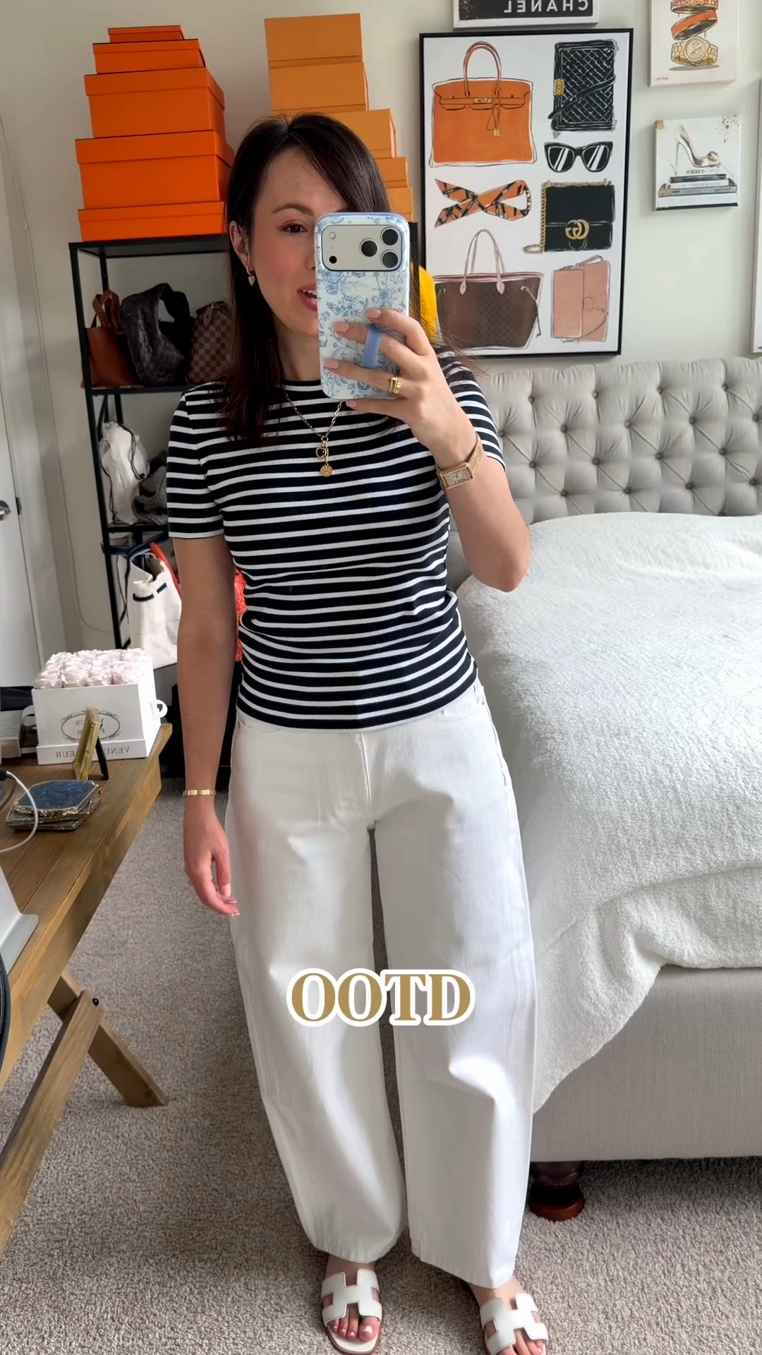 Stripes for summer with my @Veronica Beard tee and white denim

#LTKootd #LTKSeasonal
