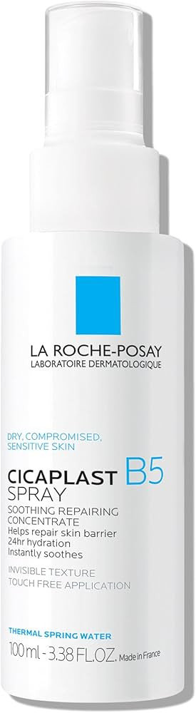 La Roche-Posay Cicaplast B5 Spray With Vitamin B5 Panthenol & Madecassoside, Hydrating Face Mist ... | Amazon (US)
